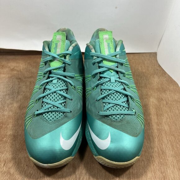 Nike Lebron 10 Low Men Size 11.5 579765-300 Easter Green Basketball Shoes main image 9